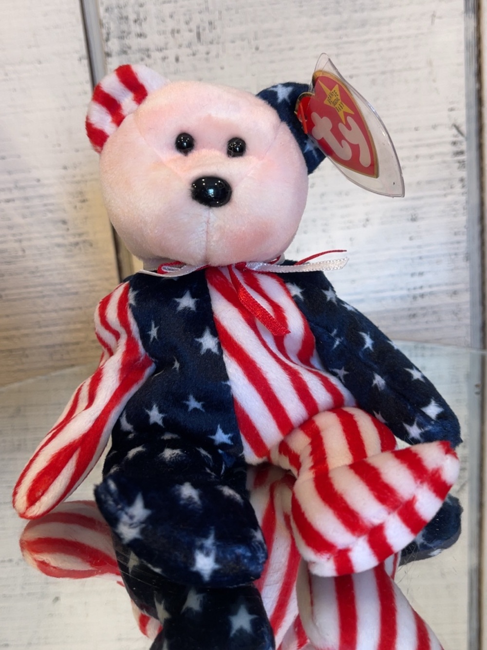 ‘99 - Ty - Spangle the Bear Beanie Baby